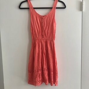 SO heritage coral summer dress (S)